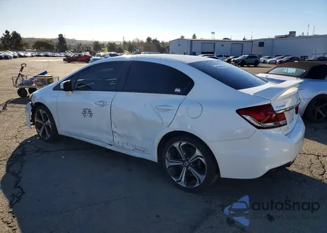 2015 Honda Civic Si z USA, uszkodzony, nr VIN 2HGFB6E58FH708529